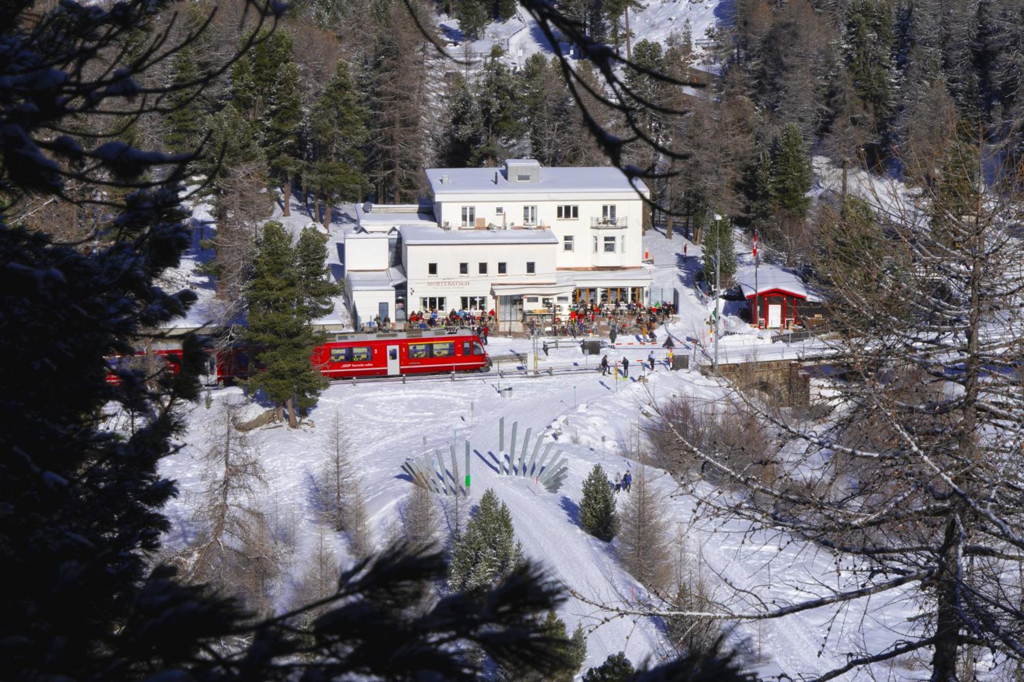 Hotel Morteratsch Pontresina Kültér fotó